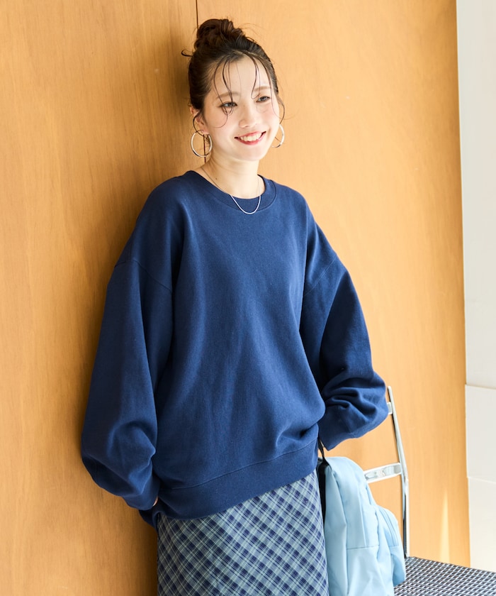 【FREAK'S STORE】 ヘビーウェイト クルーネック スウェット【限定展開】 female 【FREAK'S STORE】 ヘビーウェイト クルーネック スウェット【限定展開】 female