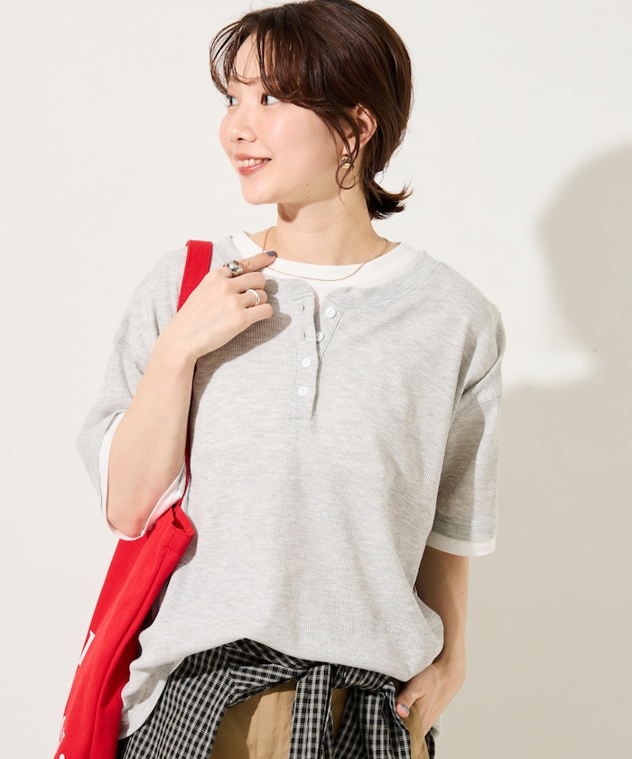 ライトグレー：杢ライトグレー