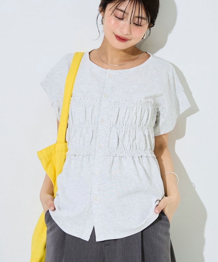 ライトグレー：杢ライトグレー