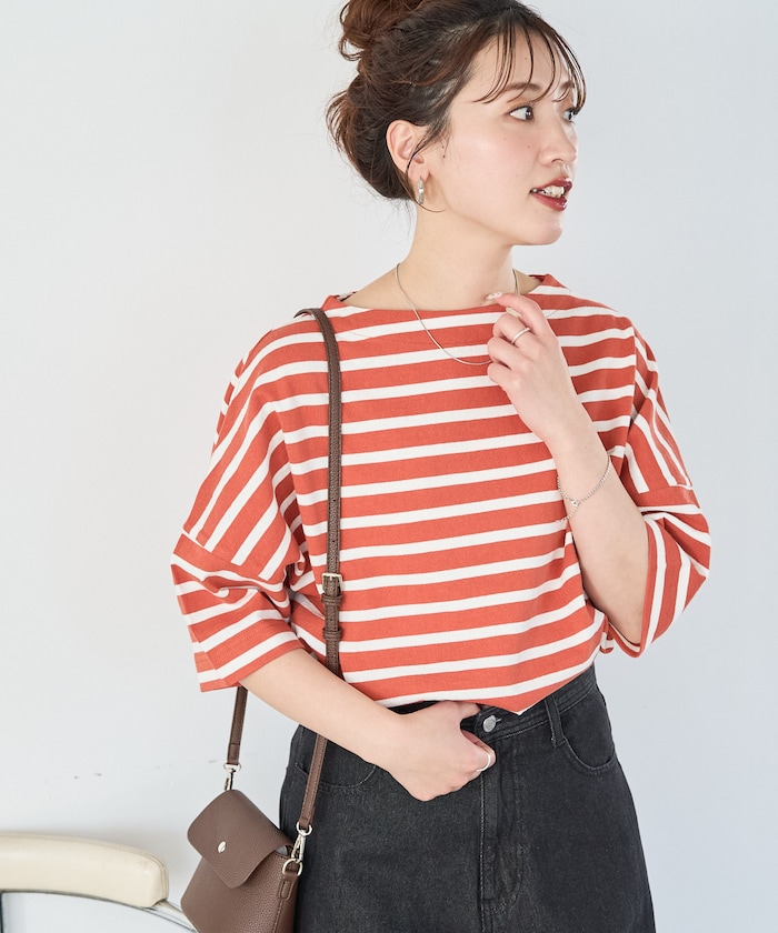 オレンジ：オレンジ×オフホワイト