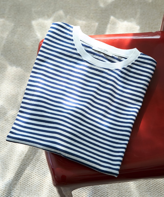 ネイビー：オフホワイト×ネイビー