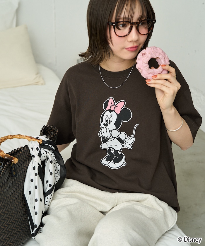 別注/Minnie Mouse/ミニーマウス/半袖 Tシャツ【限定展開】