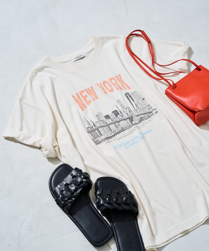 ビンテージライク NEWYORK 半袖Tシャツ【限定展開】