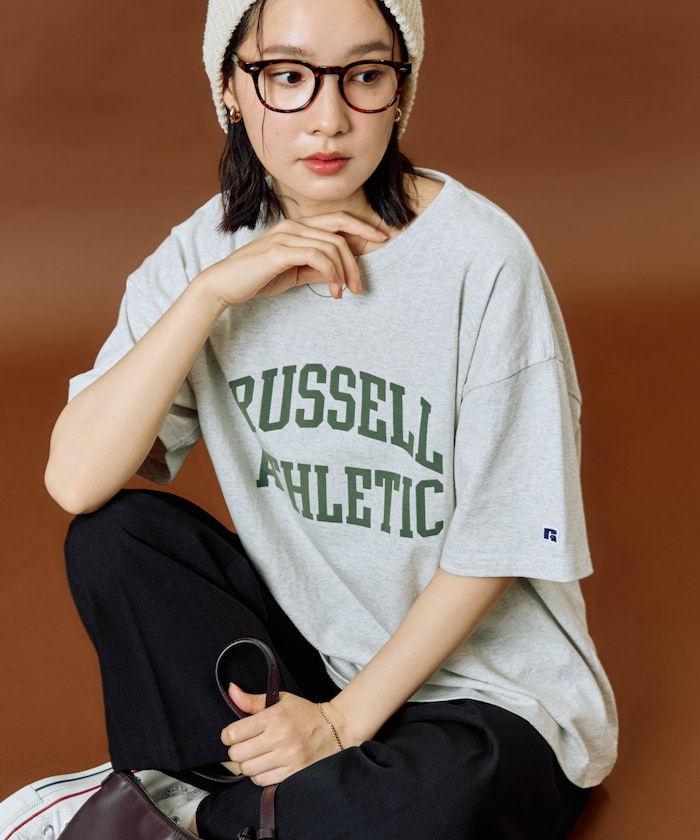 別注 フロッキー プリント 半袖 Tシャツ【限定展開】