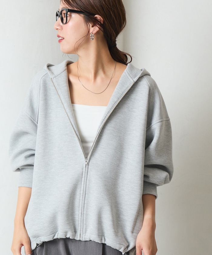 【FREAK'S STORE】 ダンボール スウェット フルジップ パーカー【限定展開】 female 【FREAK'S STORE】 ダンボール スウェット フルジップ パーカー【限定展開】 female