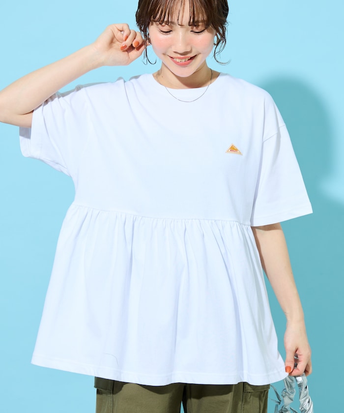 別注 切り替え半袖チュニック(接触冷感・吸水速乾・UVカット・遮熱)【限定展開】