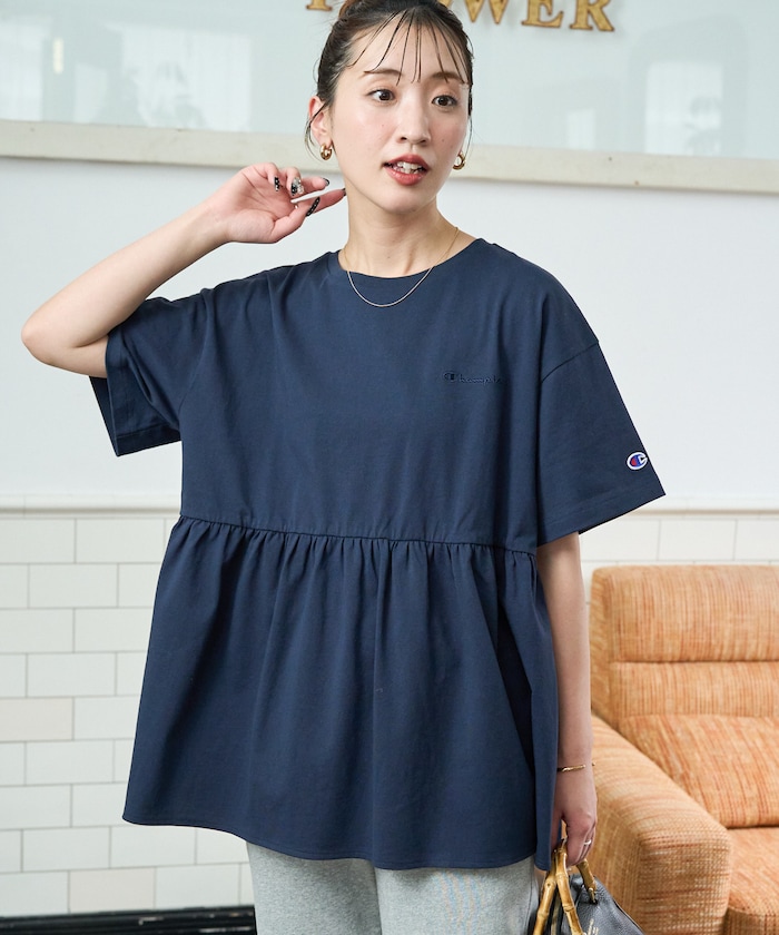 別注ギャザー切り替えチュニック【限定展開】