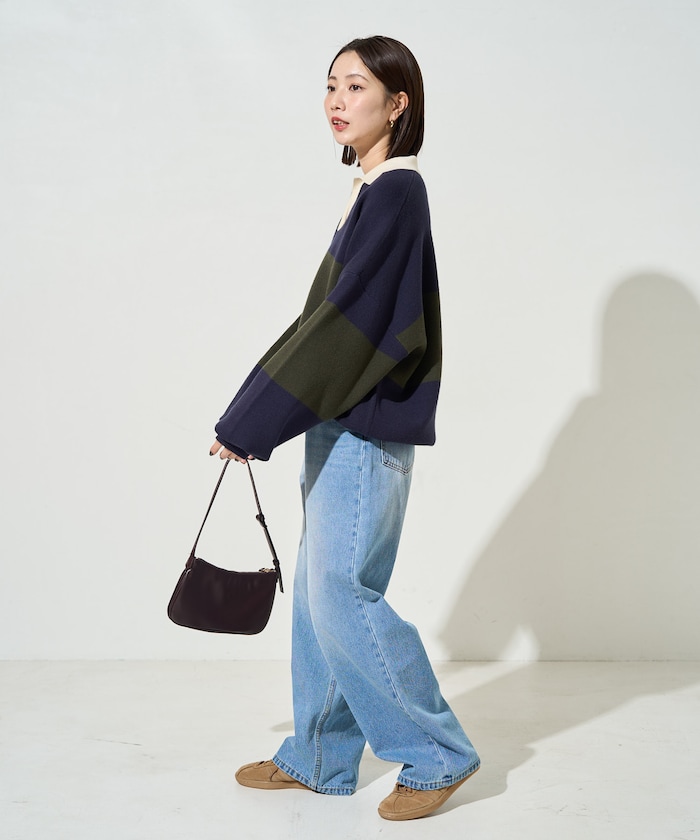 ダークネイビー：ネイビー×グリーン