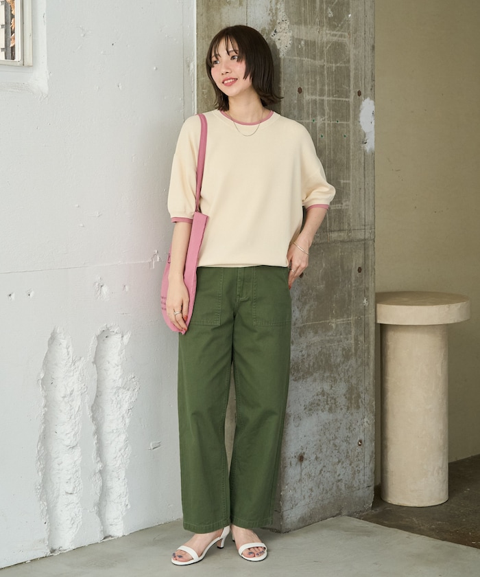 ナチュラル：ナチュラル×ピンク