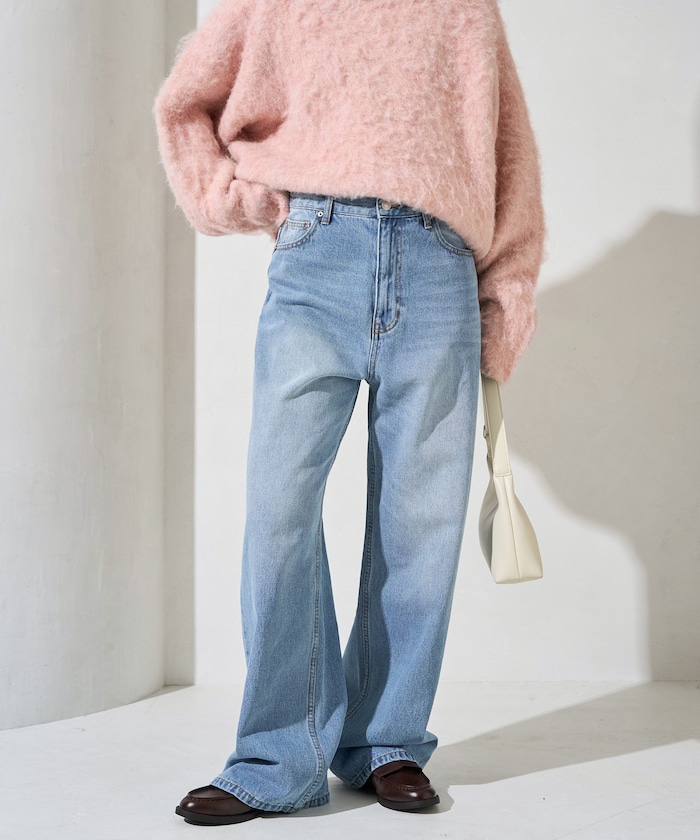 ストレート ルーズ デニム【限定展開】