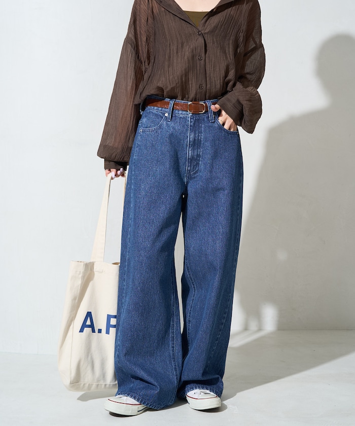 ストレート ライン デニム【限定展開】