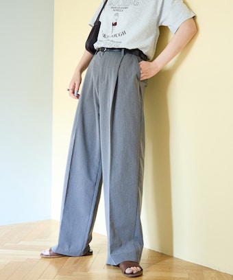 tac:tac セットアップ 研く ノーカラージャケット タックパンツ