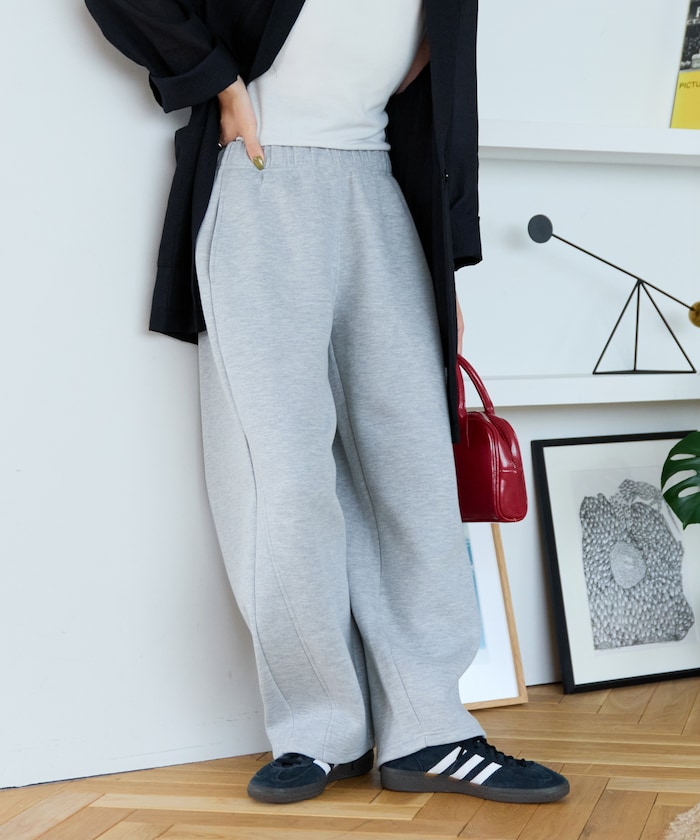 ダンボール スウェット カーブパンツ【限定展開】
