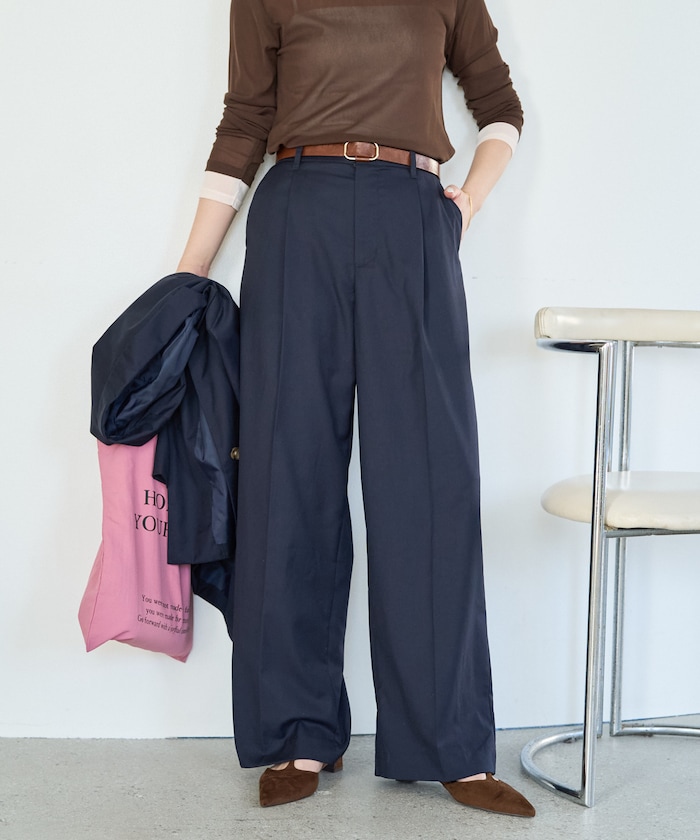 TR2タックストレートパンツ(セットアップ対応)【限定展開】