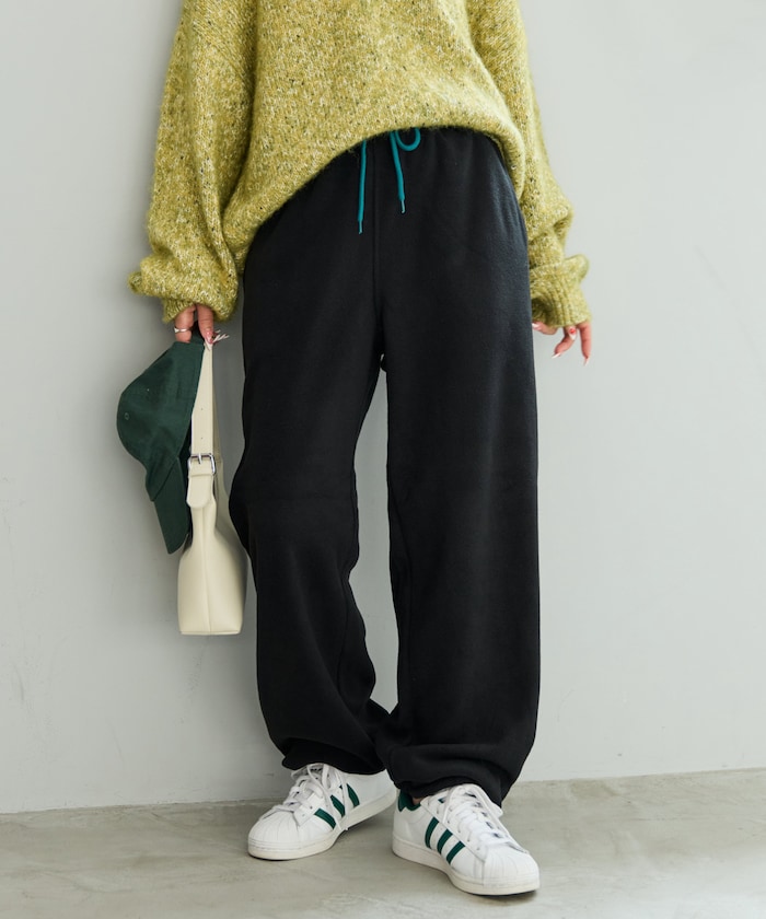 別注 配色 フリース パンツ【限定展開】