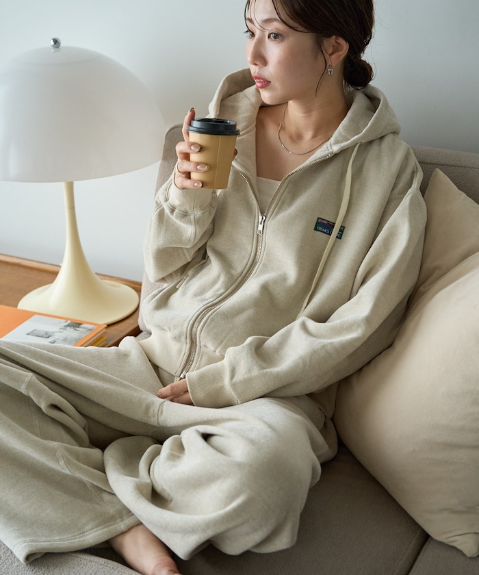 FREAK'S STORE OUTDOORS　カット シェニール フルジップ パーカー セットアップ【限定展開】