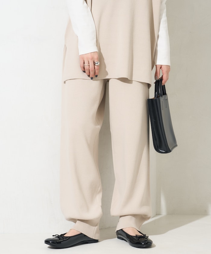 BCIコットンブレンドニットルーズジョガーパンツ(セットアップ対応)【限定展開】