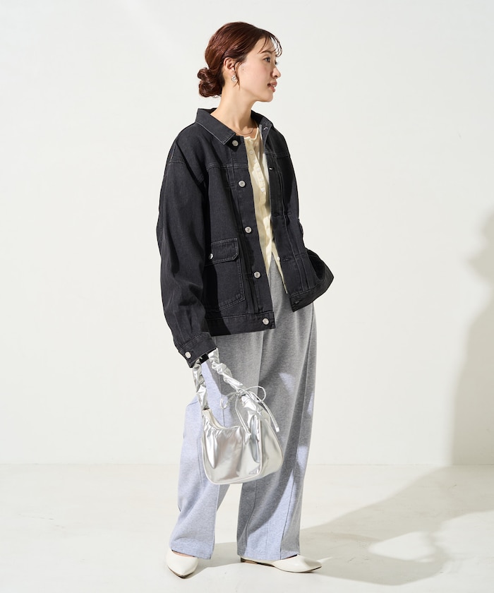 ブラック：ブラックデニム