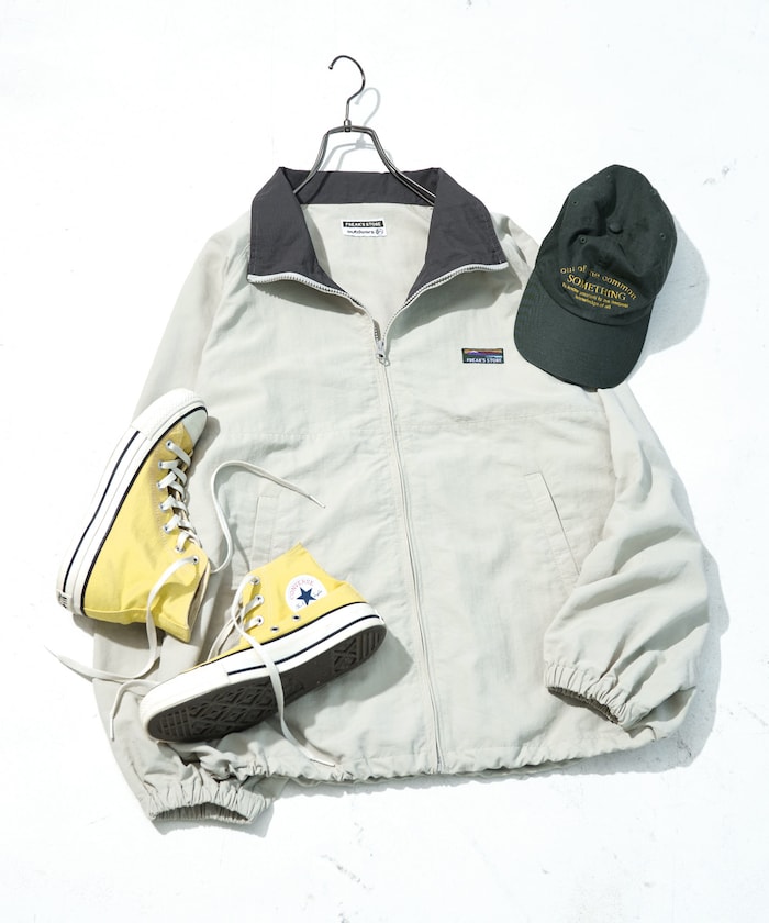 FREAK'S STORE OUTDOORS 配色スタンドカラーブルゾン【限定展開】