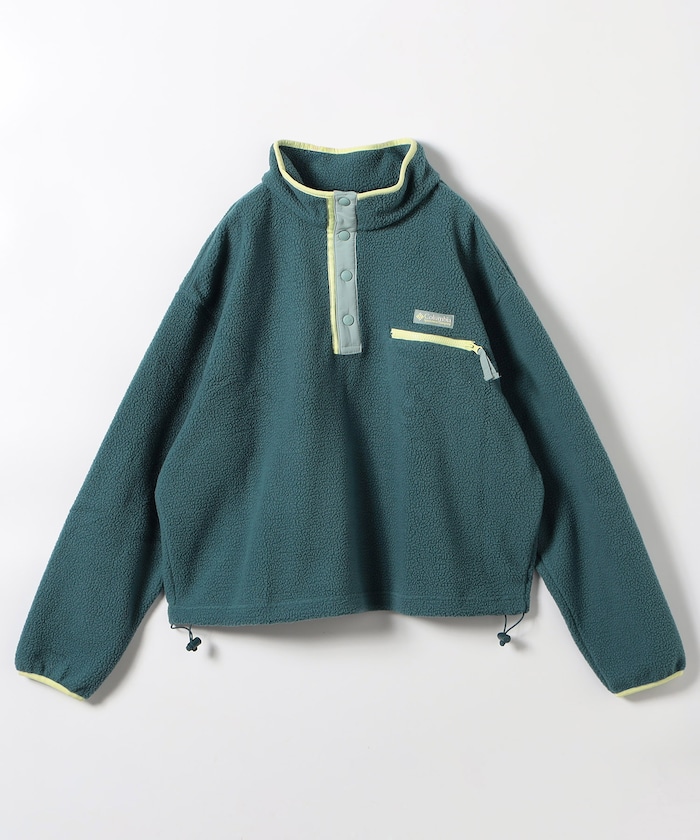 Cropped Half Snap Fleece【限定展開】