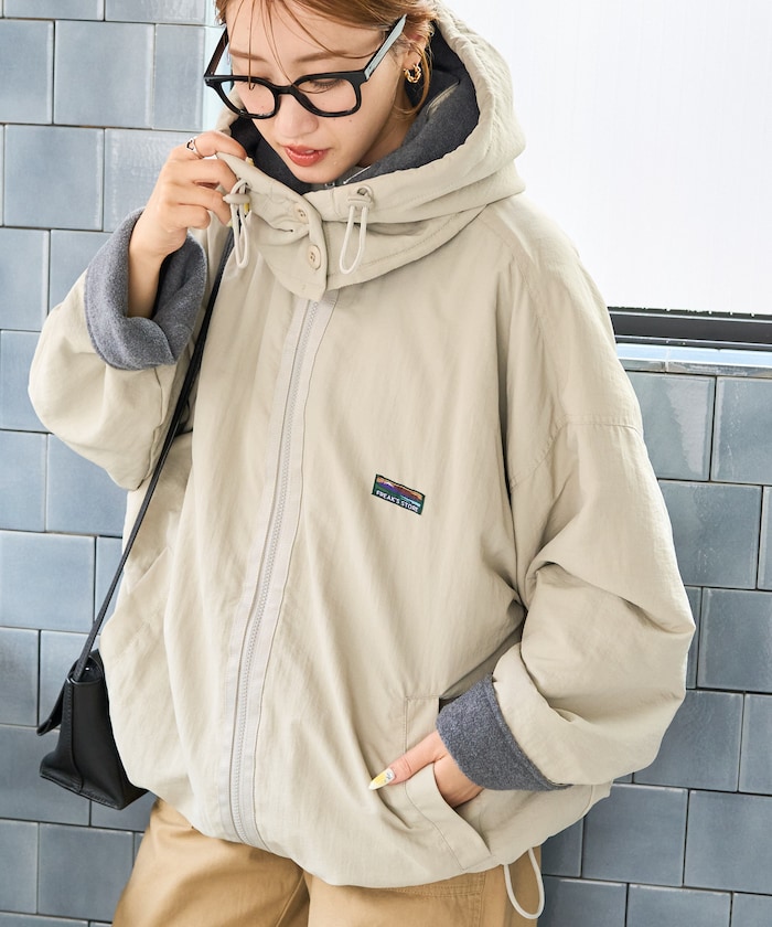 FREAK'S STORE OUTDOORS 裏フリース リバーシブル ジャケット【限定展開】