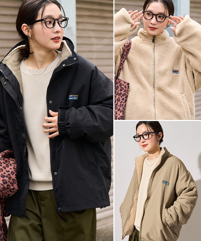 FREAK'S STORE OUTDOORS 4WAY ボアブルゾン【限定展開】