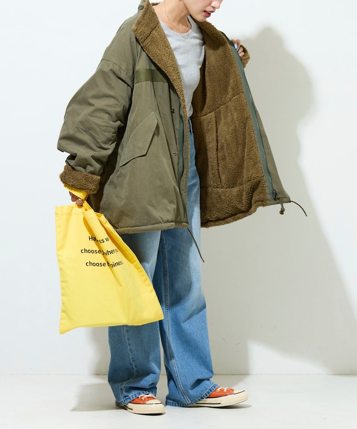 FREAK'S STORE/M65 リバーシブル ボア ショート コート【限定展開
