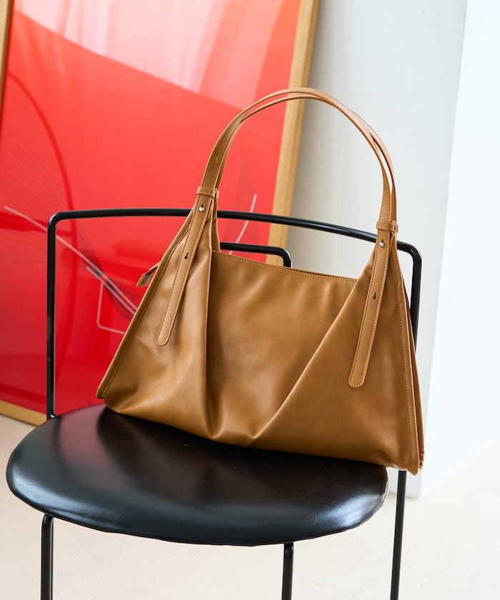 ベルト ファスナー ハンドバッグ【限定展開】