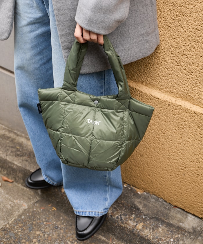 BASIC LUNCH DOWN TOTE BAG-S【限定展開】