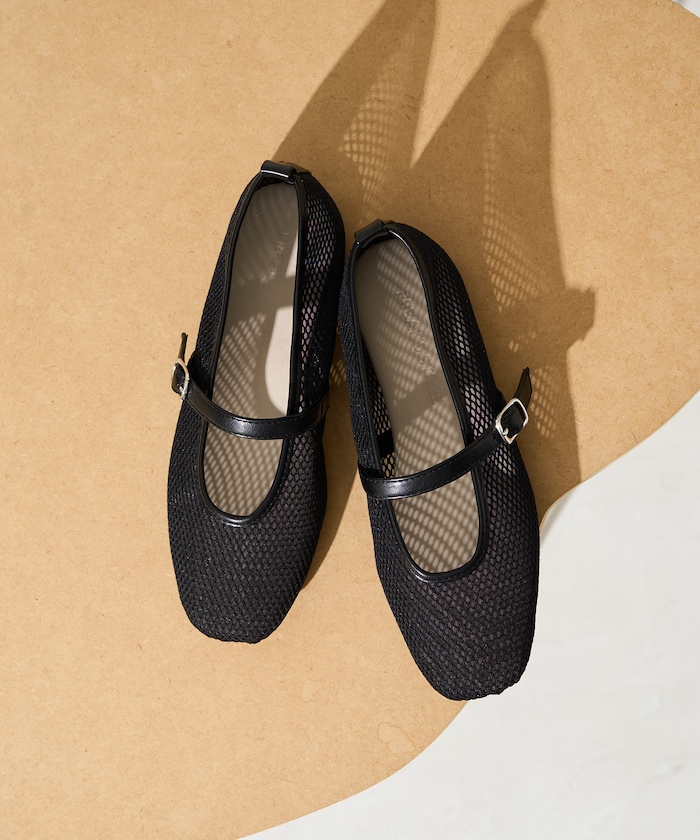 メッシュバレエパンプス[36～38サイズ展開]【限定展開】