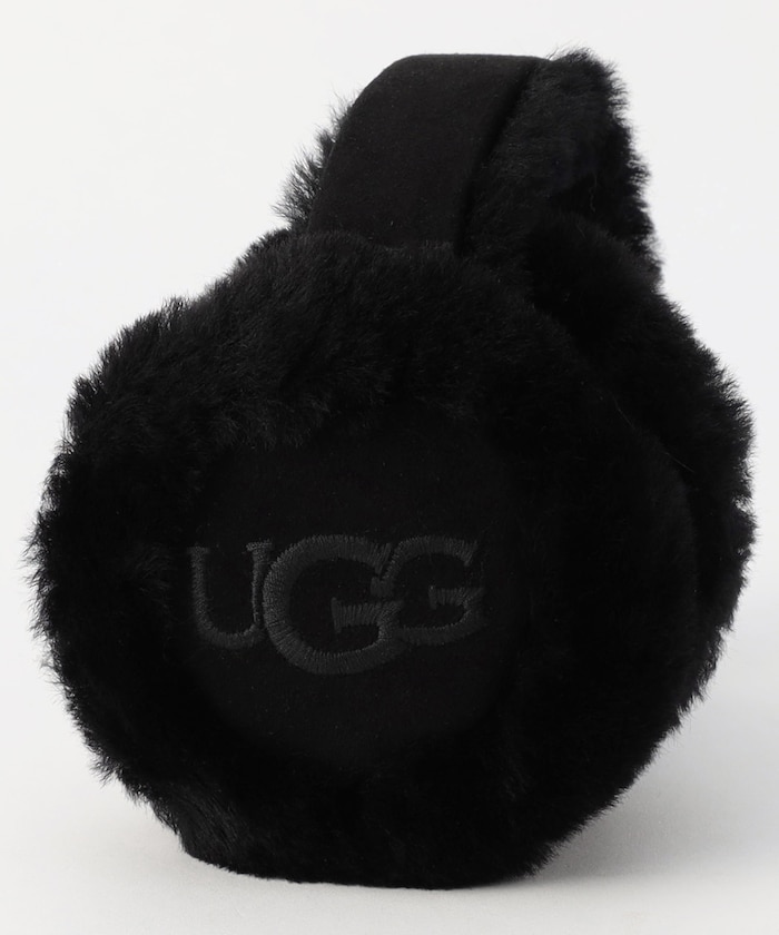 W SHEEPSKIN EMBROIDERY EARMUFF【限定展開】