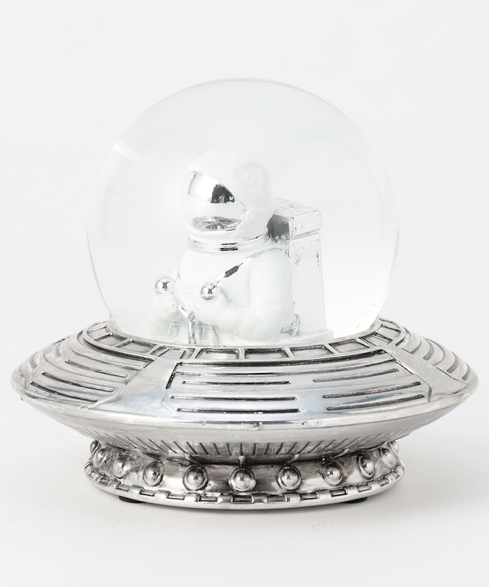 LED SNOW GOLBE LEDスノーグローブ スノードーム風  UFO
