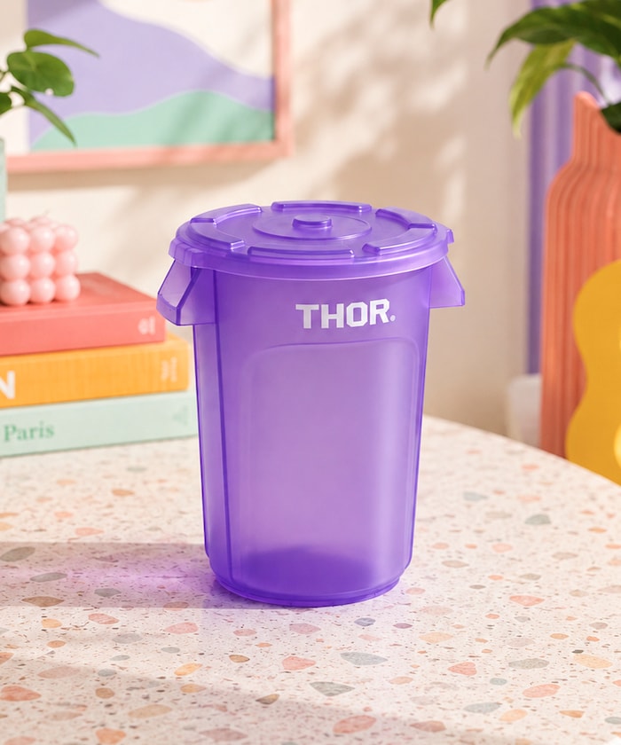 THOR Round Container Mini DC Clear