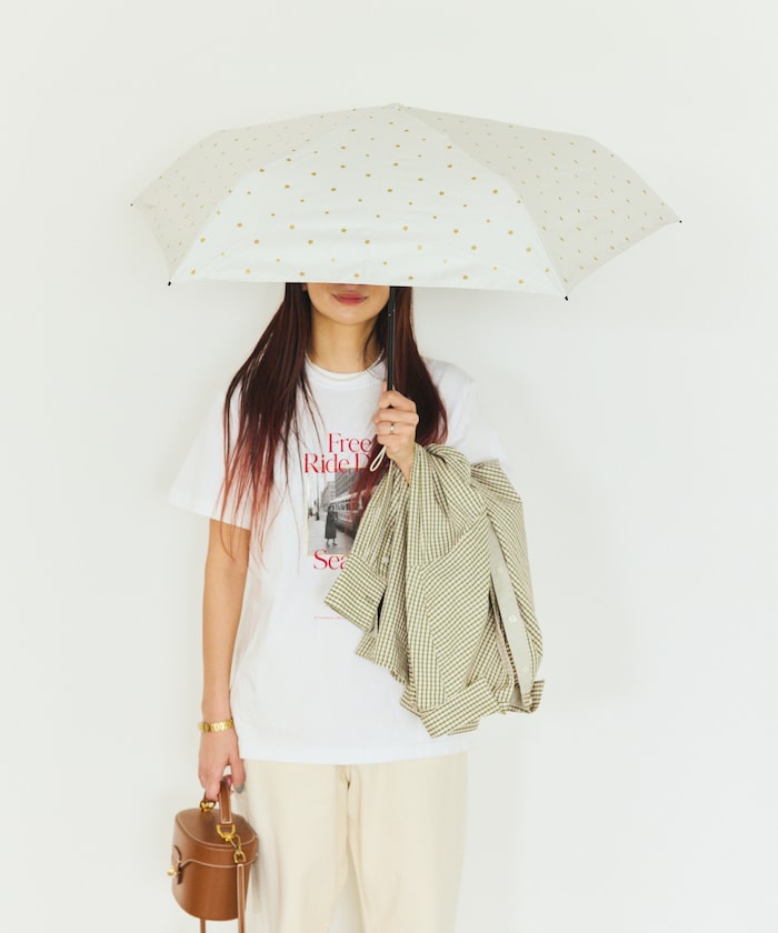 【晴雨兼用】遮光軽量 スター ミニ