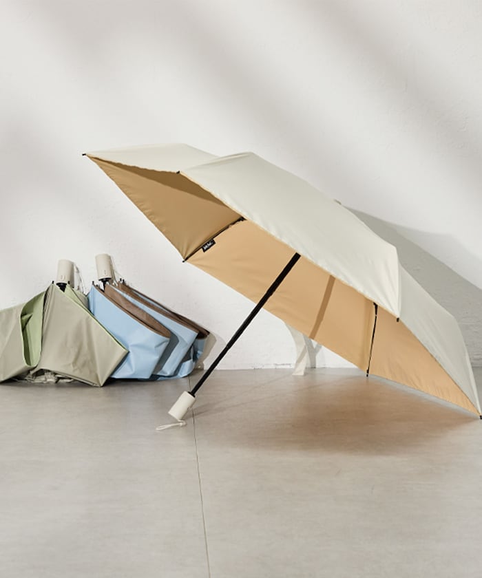 【4月27日 12:00販売開始】晴雨兼用  折りたたみ傘  カルオート UVブロック 折 55cm