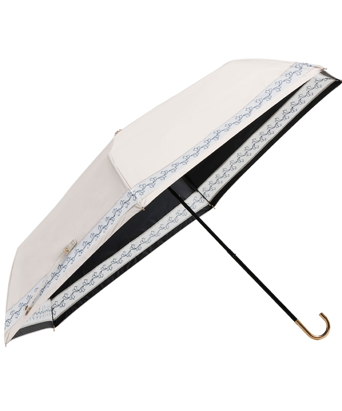 【4月27日 12:00販売開始】晴雨兼用 折りたたみ傘 スレンダーハンドル UVブロック 折 53cm