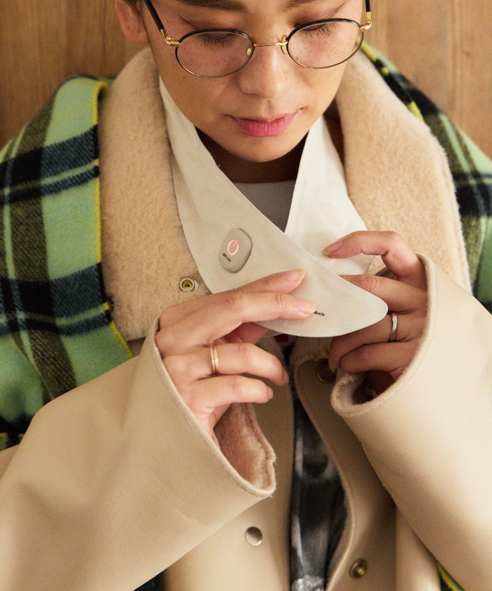 充電式ホットスカーフ コードレス 軽量 マフラー