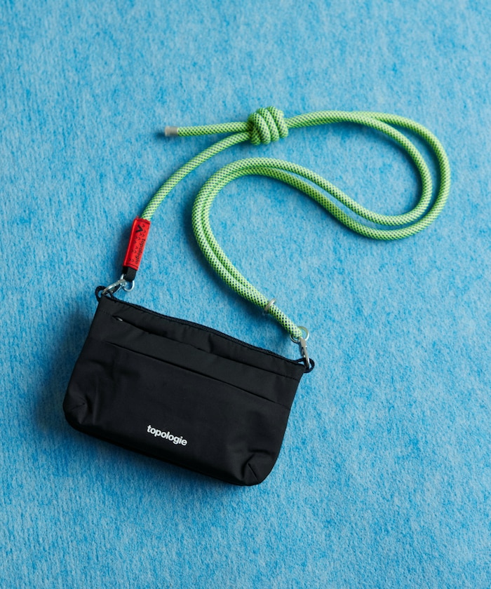 Phone Sacoche フォンサコッシュ 90 / Black (Tech Sateen
