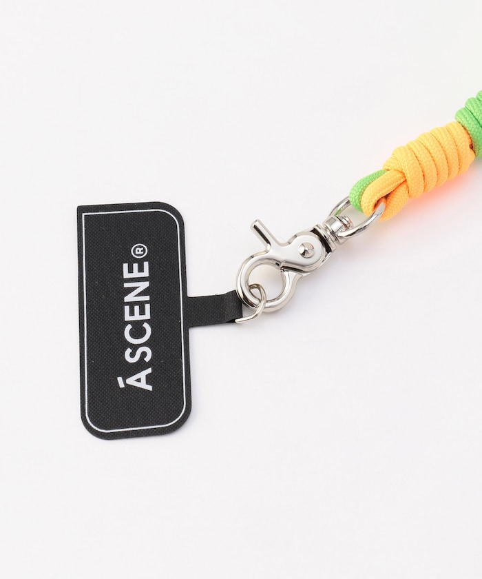A SCENE/Design paracord shoulder -Ken Kagami- もしもーし M A SCENE/Design paracord shoulder -Ken Kagami- もしもーし M