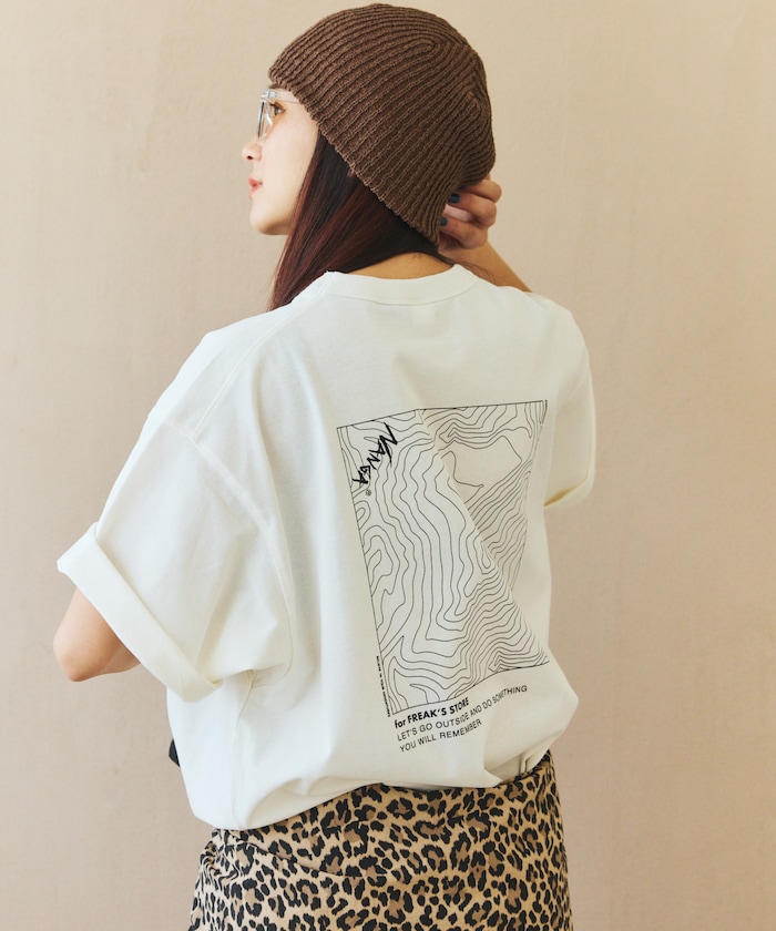 別注 ECO HYBRID CONTOUR LOGO TEE エコハイブリッド ルーズフィット ロゴ Tシャツ