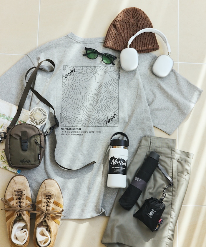 別注 ECO HYBRID CONTOUR LOGO TEE エコハイブリッド ルーズフィット ロゴ Tシャツ