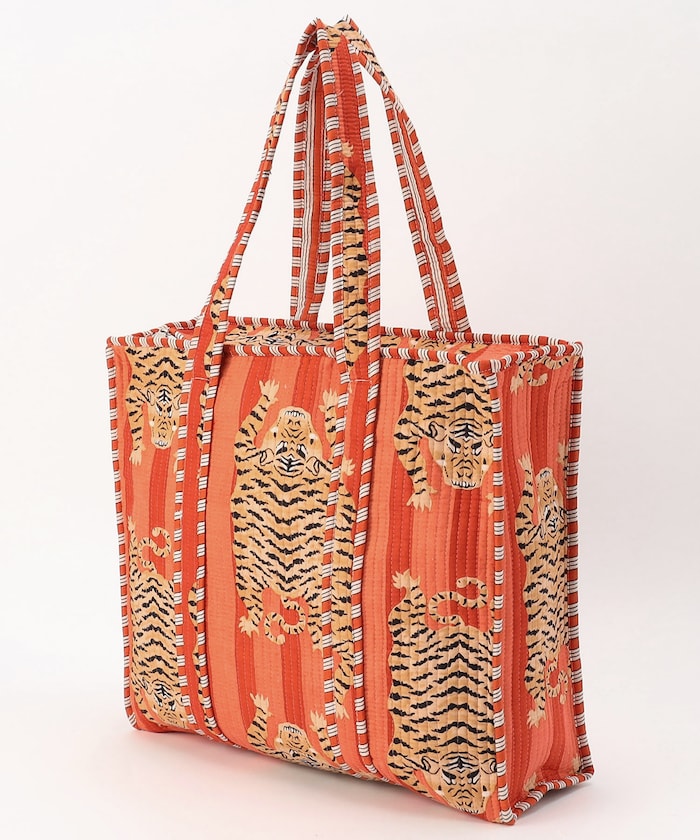 TIGER QUILT BAG トートバッグ