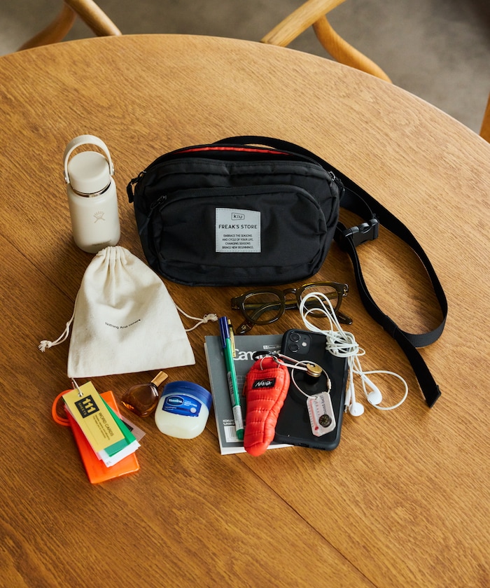 KiU/別注 撥水300D BODY BAG SMALL /300D スモールボディーバッグ