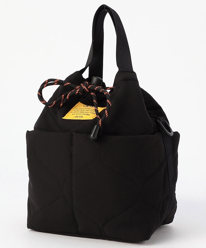 PADDED POCKETFUL MINI BAG パデッドポケッタフルミニバッグ