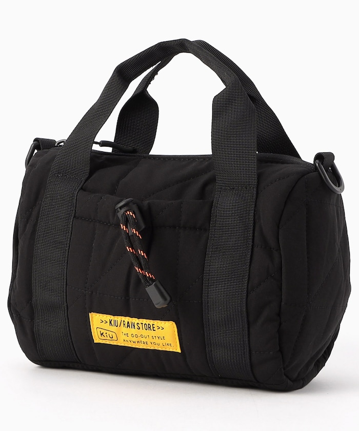 SQUARE PADDED MINI BOSTON BAG スクエアパデッドミニボストンバッグ
