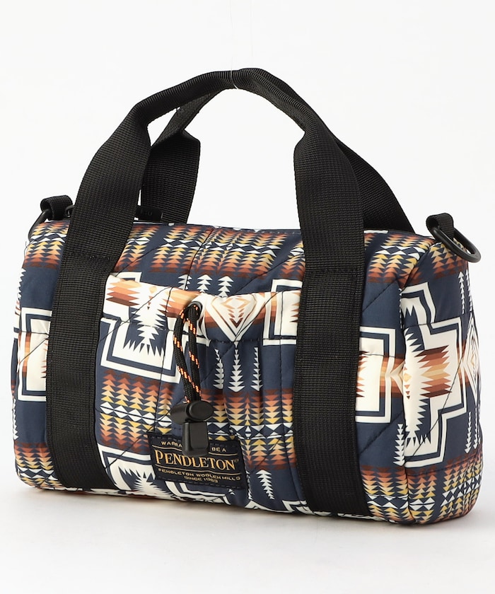PNDLTN_SQ PADDED MINI BOSTON BAG スクエアパデッドミニボストンバッグ