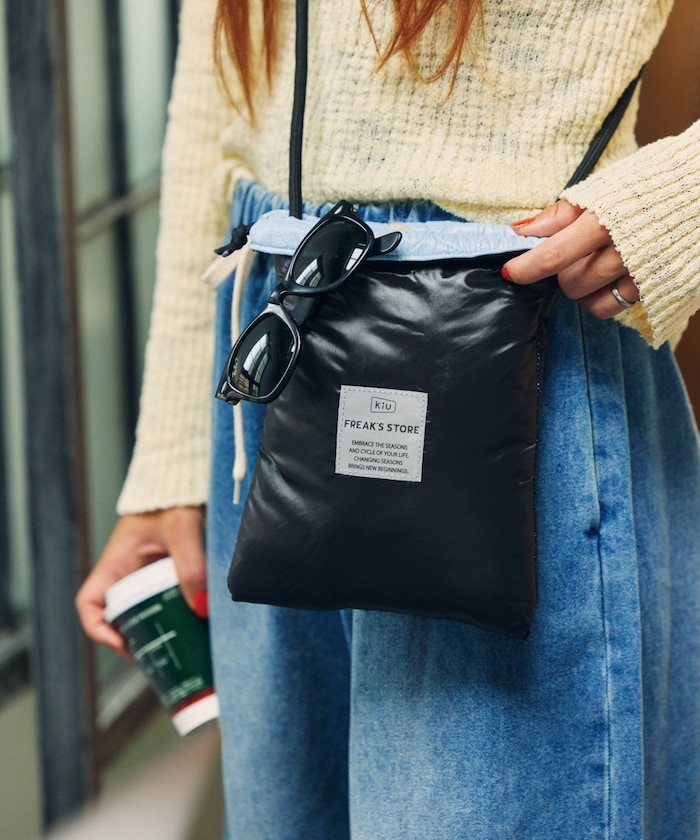 別注 PUFFY DUAL FACE 2WAY SHOULDER BAG パフィ リバーシブル デュアルフェイス ショルダーバッグ