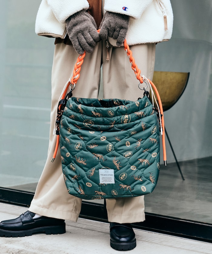 別注PADDED PARACORD HANDLE TOTE