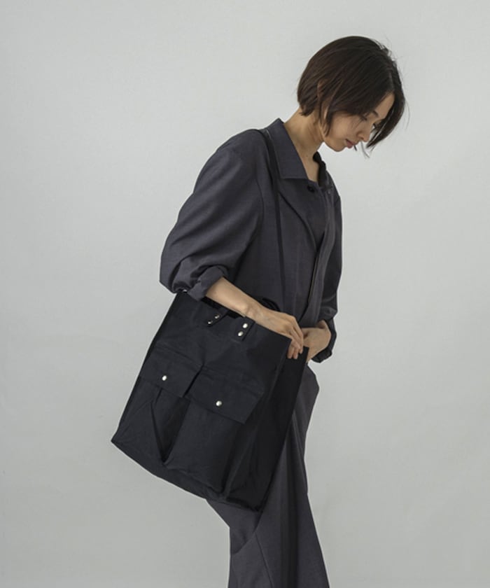 PARAFIN  SQUARE TOTE BAG パラフィン スクエアトートバッグ