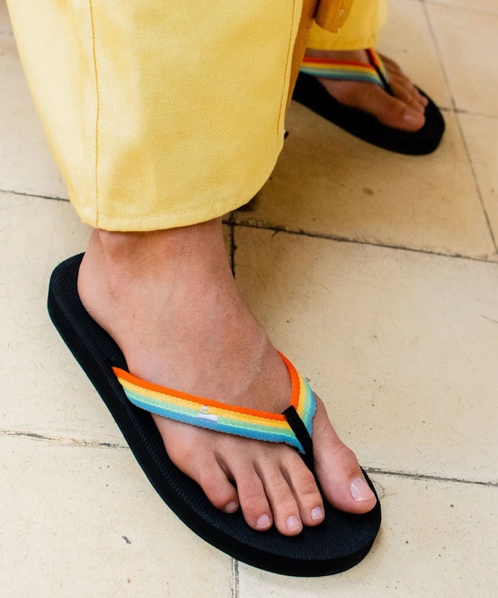 EASY LIVING FLIP FLOPS WOMENS インドソール ビーチサンダル